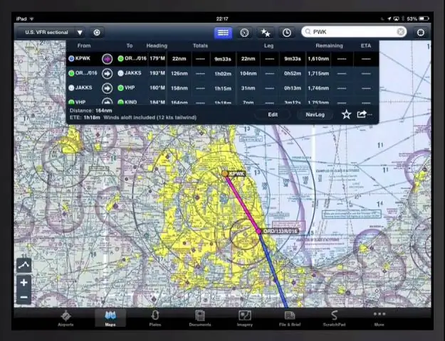 Bagaimanakah saya merancang penerbangan dengan ForeFlight?