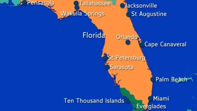 Ku është xhami i goditjes në Florida?