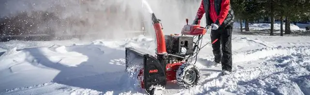 Vilken typ av olja använder du för en Toro snöslunga?