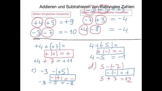 आप ऋणात्मक संख्याओं के साथ भिन्नों को कैसे जोड़ते हैं?