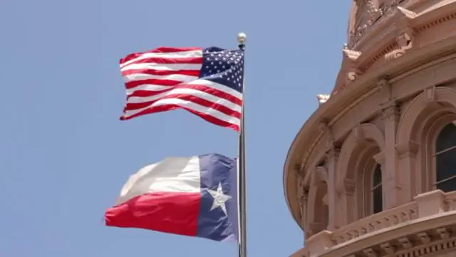 Hoe krijg ik een vlag boven het Texas Capitol?