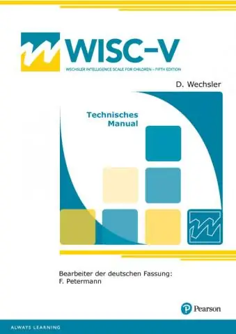 WISC V-nin alt testləri hansılardır?