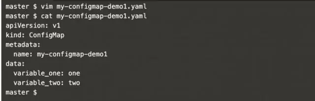 Kubernetes ConfigMapди кантип колдоном?