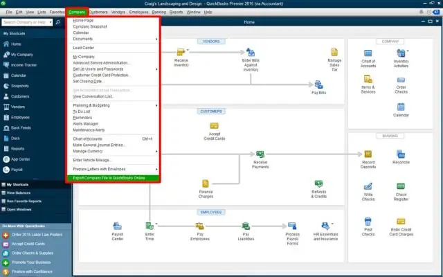 QuickBooks-da QBW faylını necə yarada bilərəm?