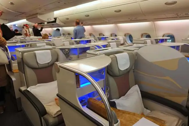 Kakva je poslovna klasa na Emirates a380?