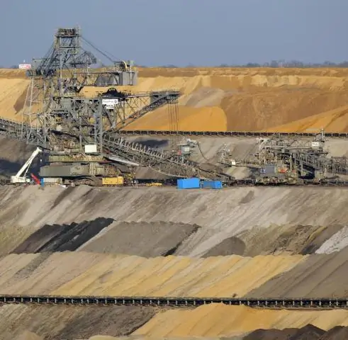 Quais são as etapas para a mineração a céu aberto?