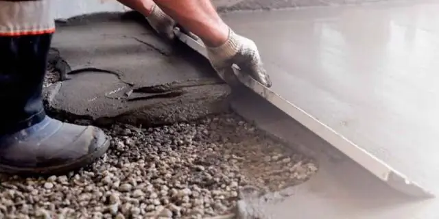 Le béton peut-il être teint une fois durci ?