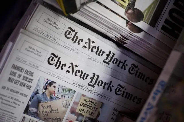 Jak se dostanu do kontaktu s New York Times?