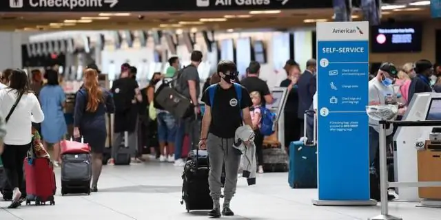 Hat der Flughafen Charlotte Douglas einen Check-in am Straßenrand?