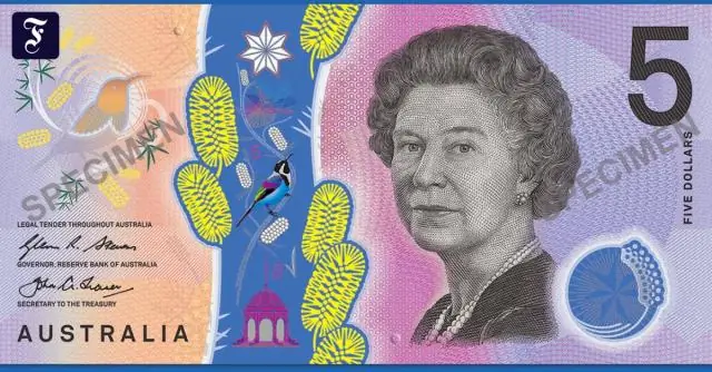 Vai 5 dolāru banknotēm ir sloksnes?