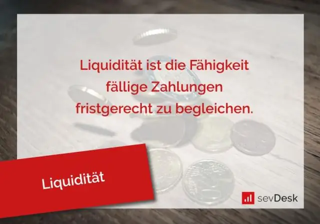 ¿Wie berechnet man die Liquidität?