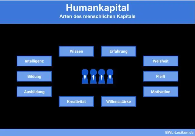 Quali sono le componenti principali del capitale umano?