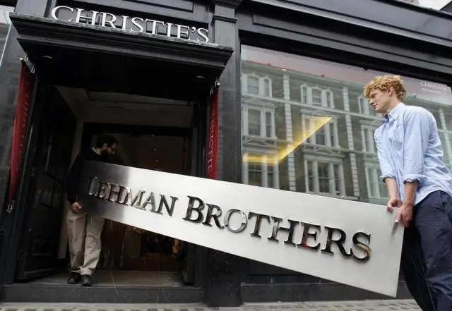 Wat het veroorsaak dat Lehman Brothers ineengestort het?