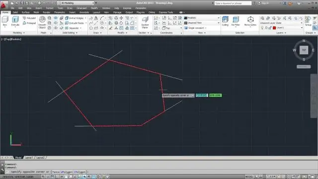 Bagaimana cara membuat denah atap di AutoCAD?