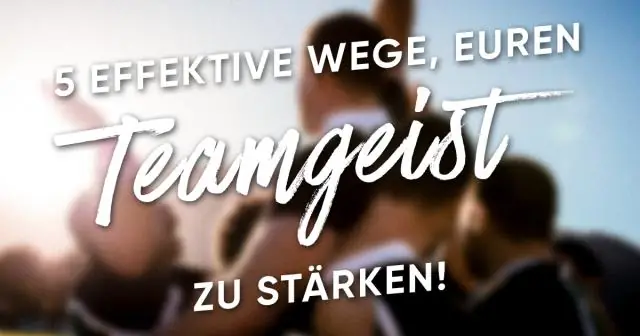 Wie schafft man ein effektives, selbstgesteuertes Team?