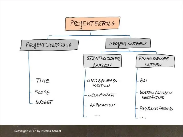 Wie definieren Sie den Erfolg eines Projekts?