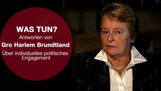 Apakah laporan akhir Suruhanjaya Brundtland pada tahun 1987 dipanggil?