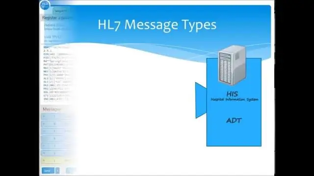 Ano ang ADT sa hl7?